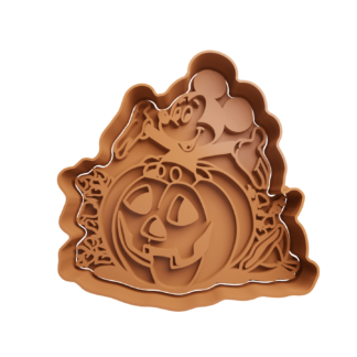 Mickey Calabaza Halloween Cortador de Galletas