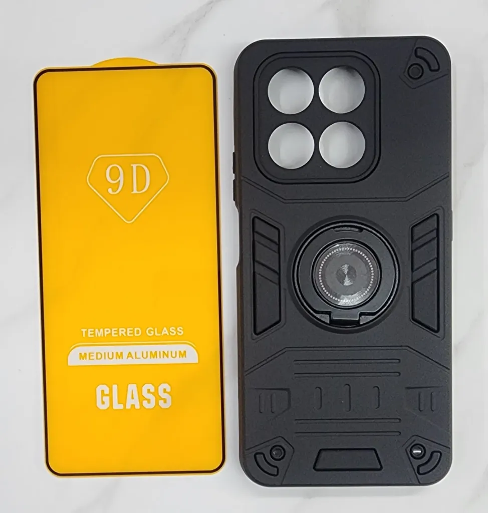 CASE ANILLO 9D (HONOR X7D) (NEGRO)