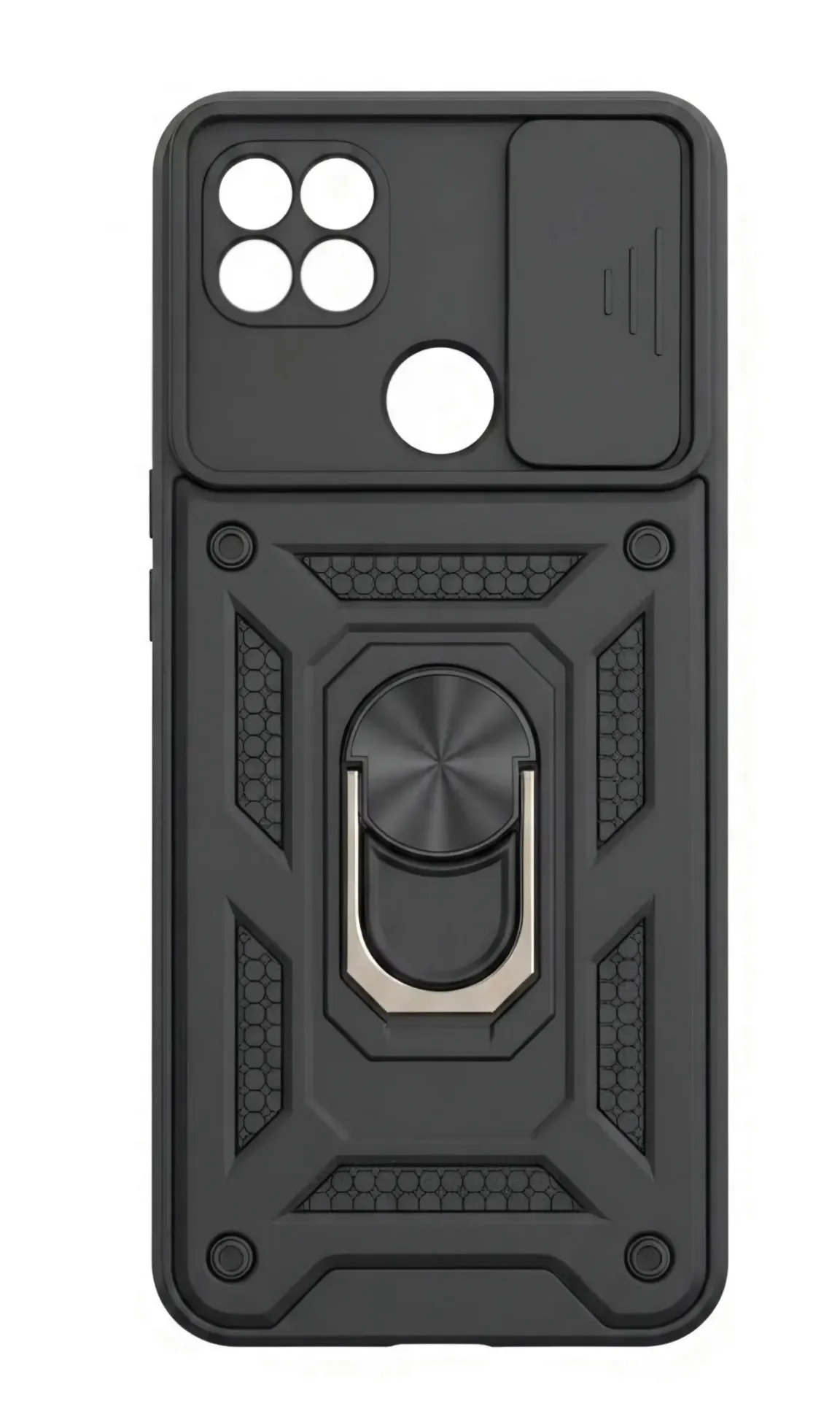 CASE ANILLO 9D (MOTOROLA G9 POWER) (NEGRO)