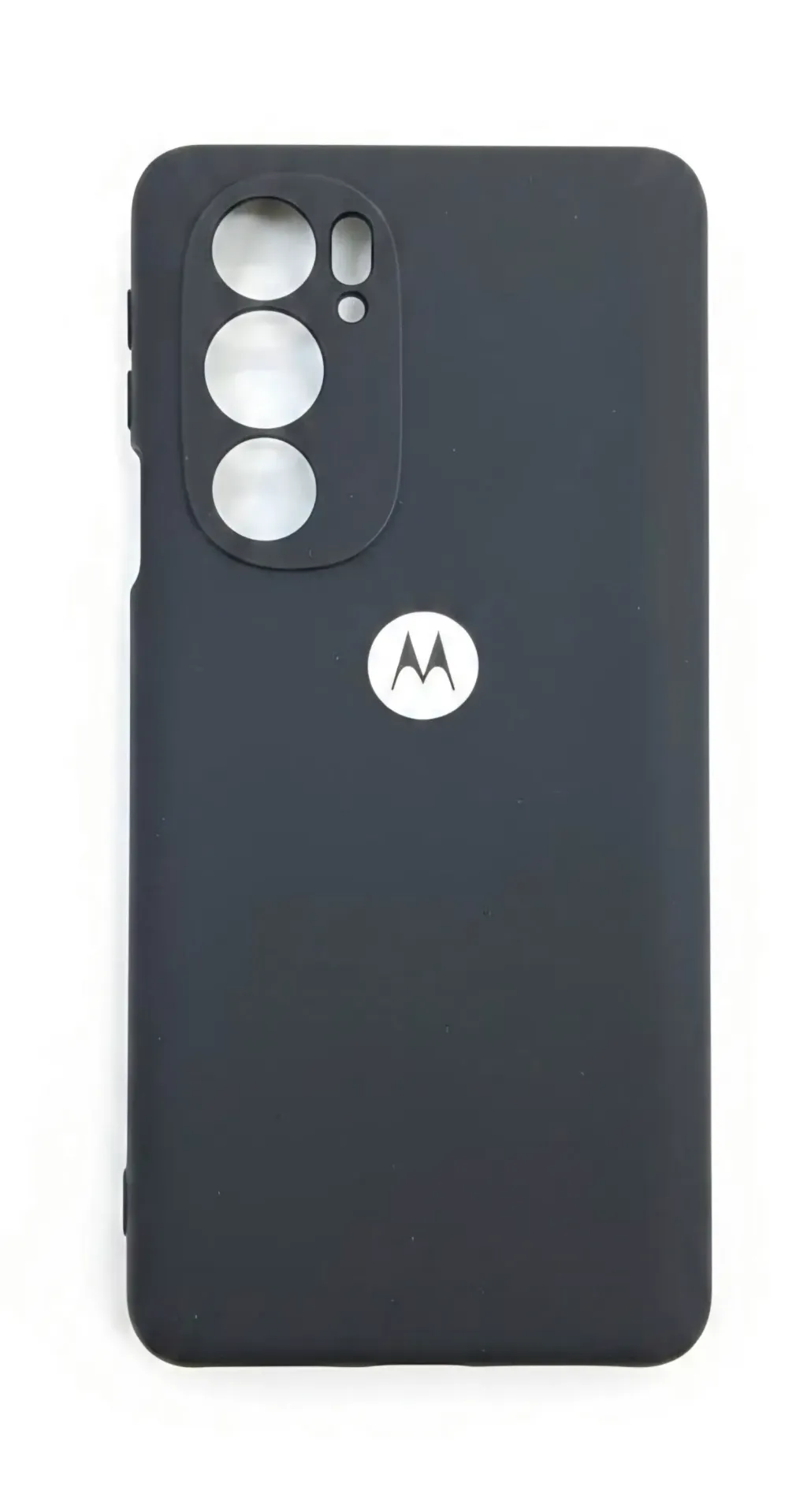 CASE TIPO ORIGINAL SILICON (MOTOROLA EDGE 30 PRO) (NEGRO)