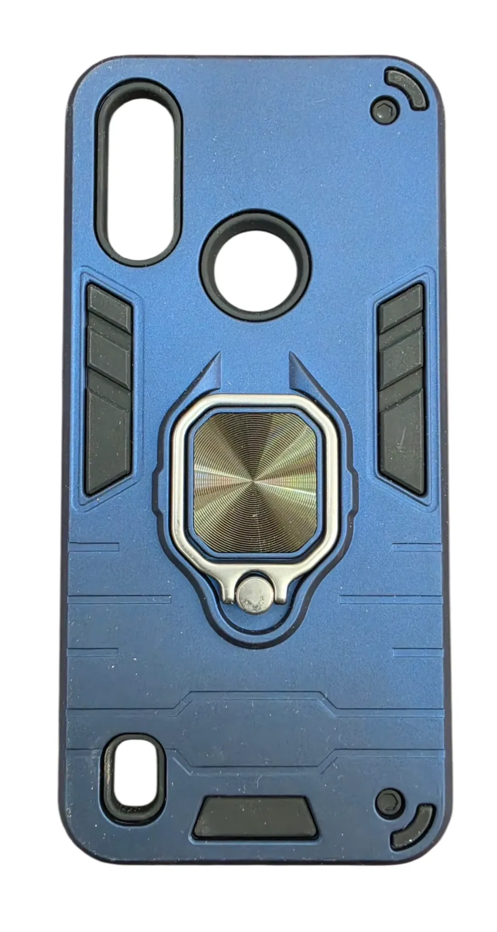 CASE ANILLO 9D (MOTOROLA E6S) (AZUL)