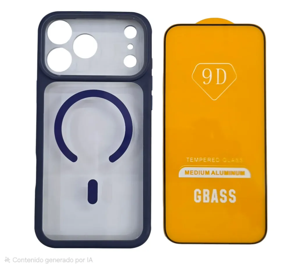 MAGSAFE ORILLA COLOR (IPHONE 17 PRO MAX) (AZUL)