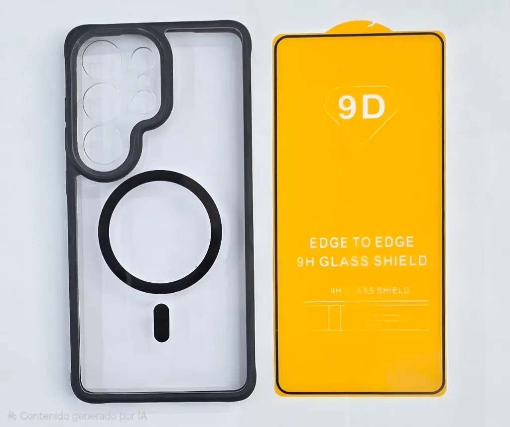 MAGSAFE ORILLA COLOR (SAMSUNG S26 ULTRA) (NEGRO)