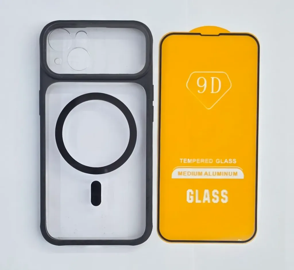 MAGSAFE ORILLA COLOR (IPHONE 15) (NEGRO)