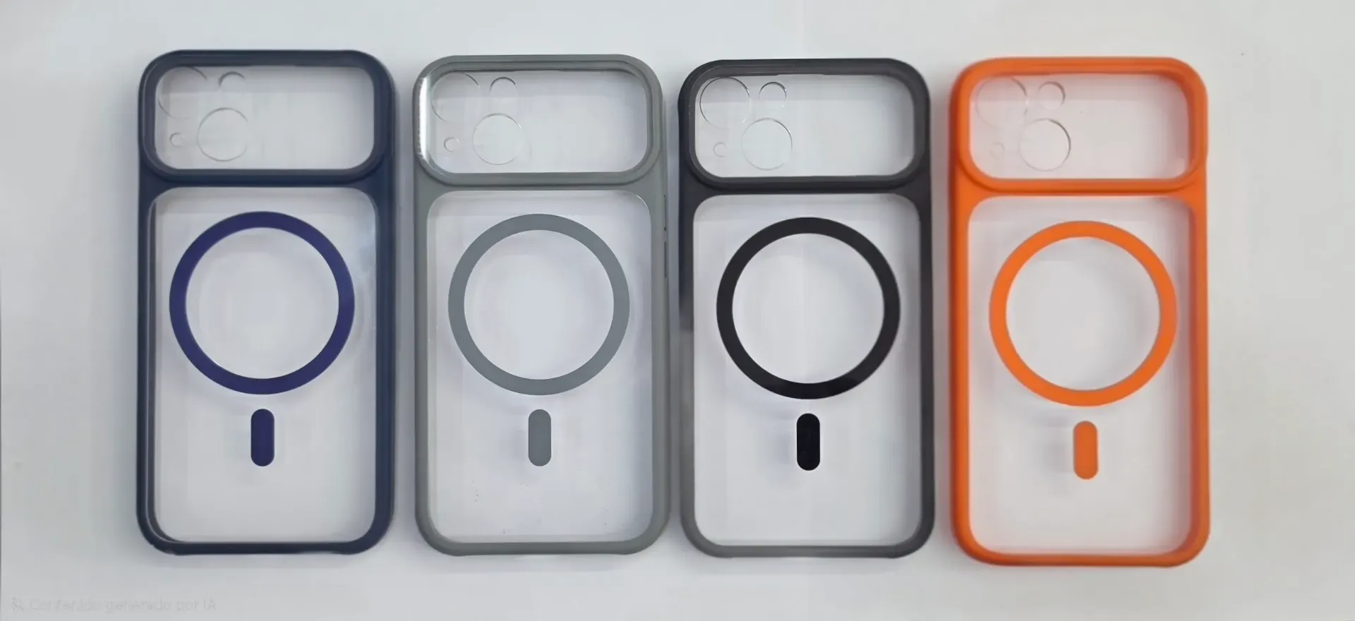 MAGSAFE ORILLA COLOR (IPHONE 17) (NEGRO)