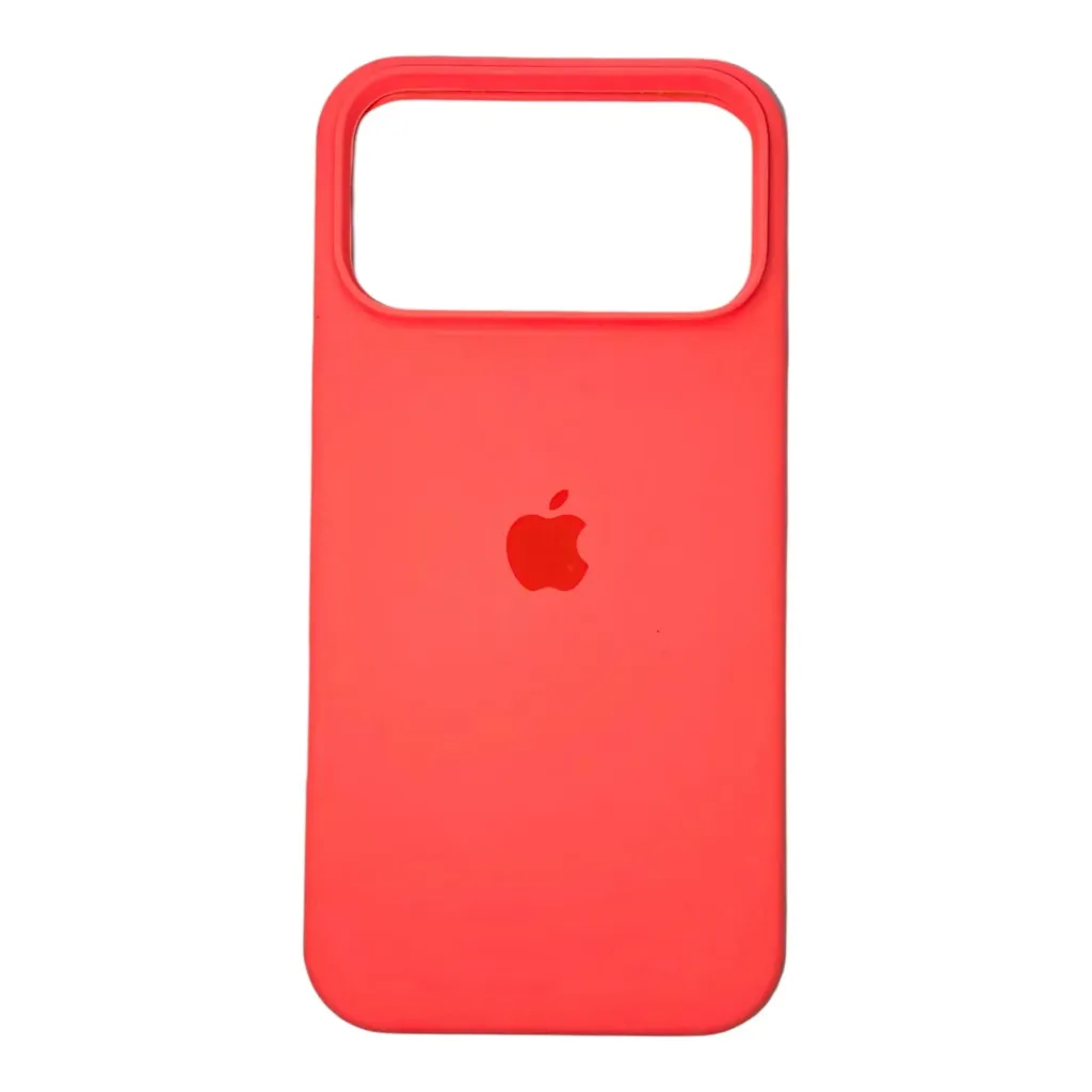 CASE TIPO ORIGINAL SILICON (IPHONE 17 PRO MAX / IPHONE 18 PRO MAX) (ROSA FOSFO)