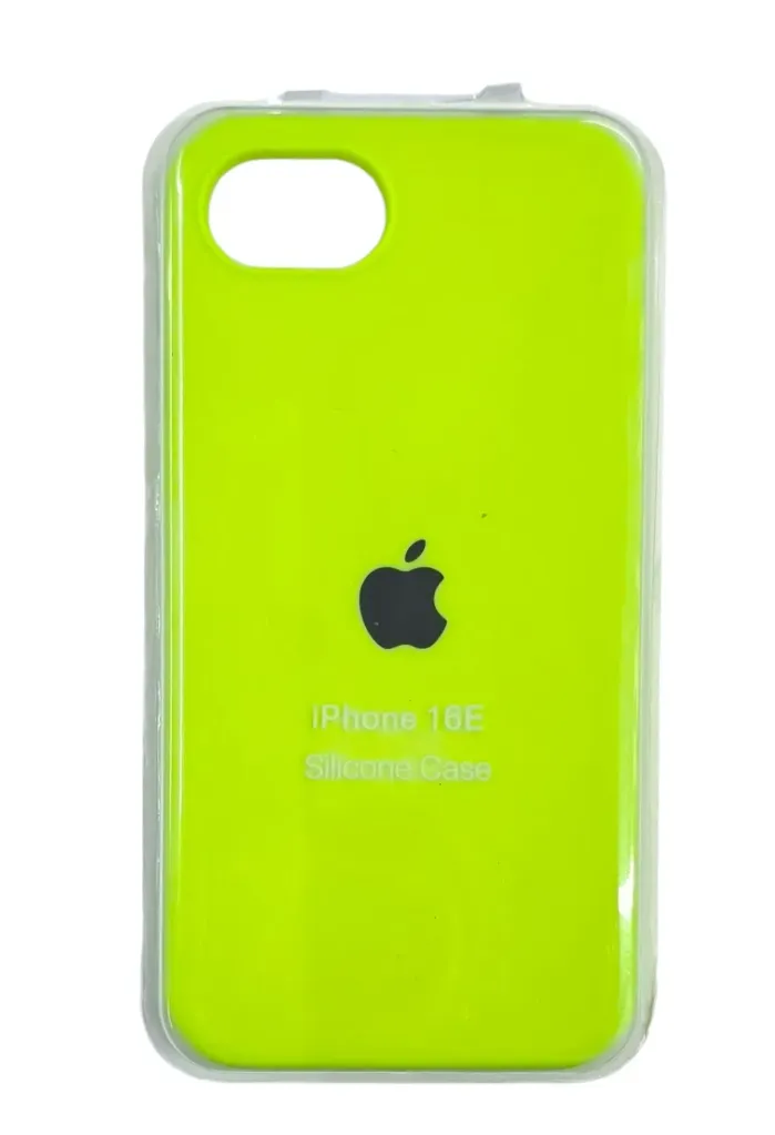 CASE TIPO ORIGINAL SILICON (IPHONE 16e / IPHONE 17e) (VERDE FOSFO)
