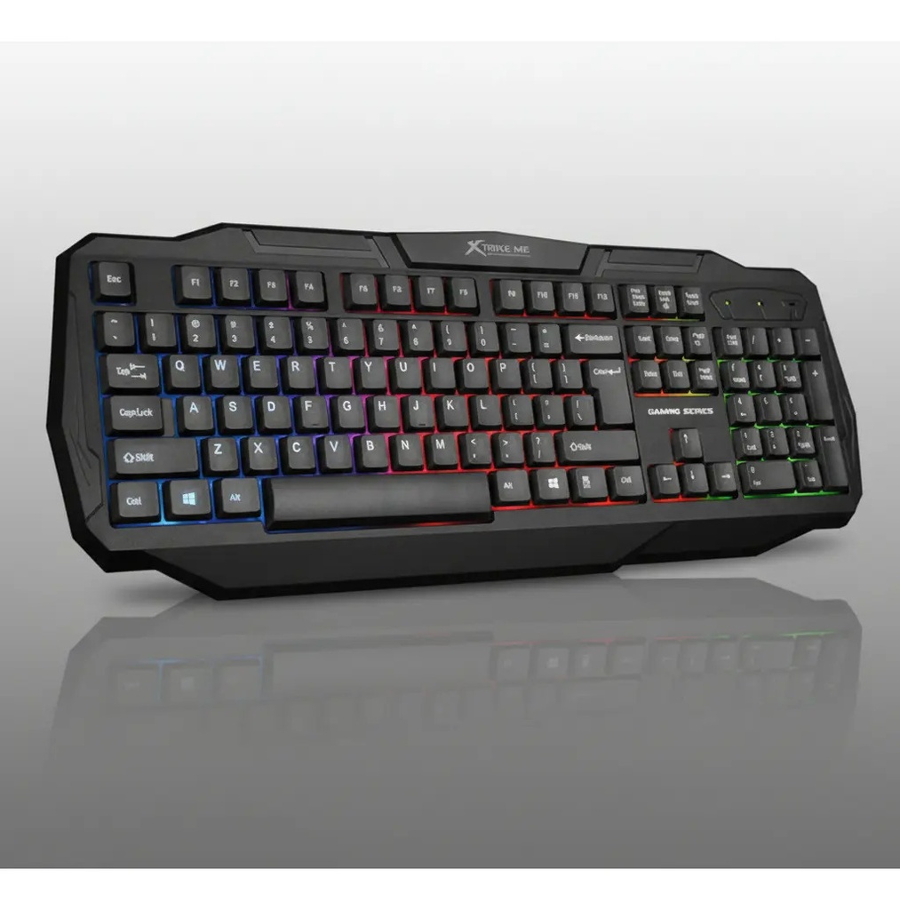 TECLADO GAMER XTRIKE ME KB-302 RAINBOW