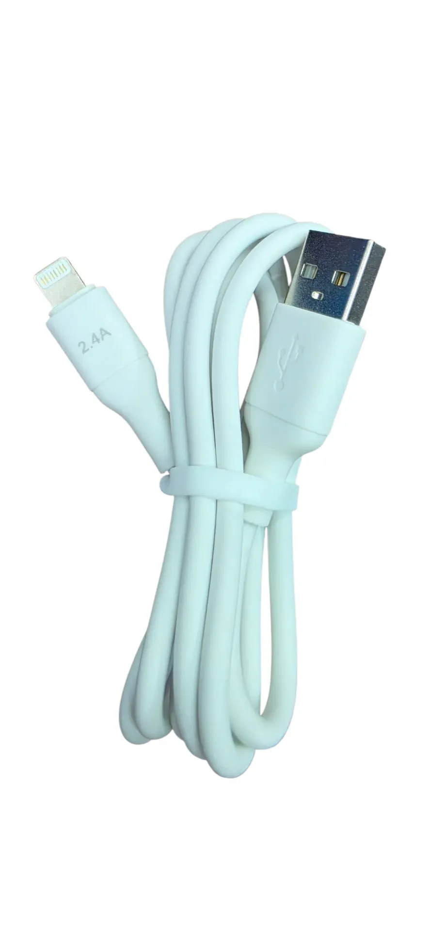 [PW102-3] Cable USB a LIGHTNING (1 metro) (BLANCO)