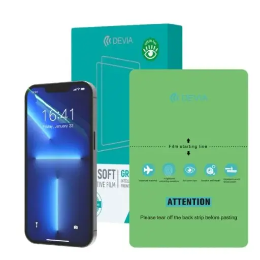 PAQUETE de Hidrogel DEVIA Anti Green Ray (50 piezas)