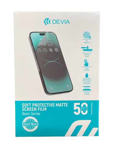 PAQUETE de Hidrogel DEVIA BASICA MATTE (50 piezas)